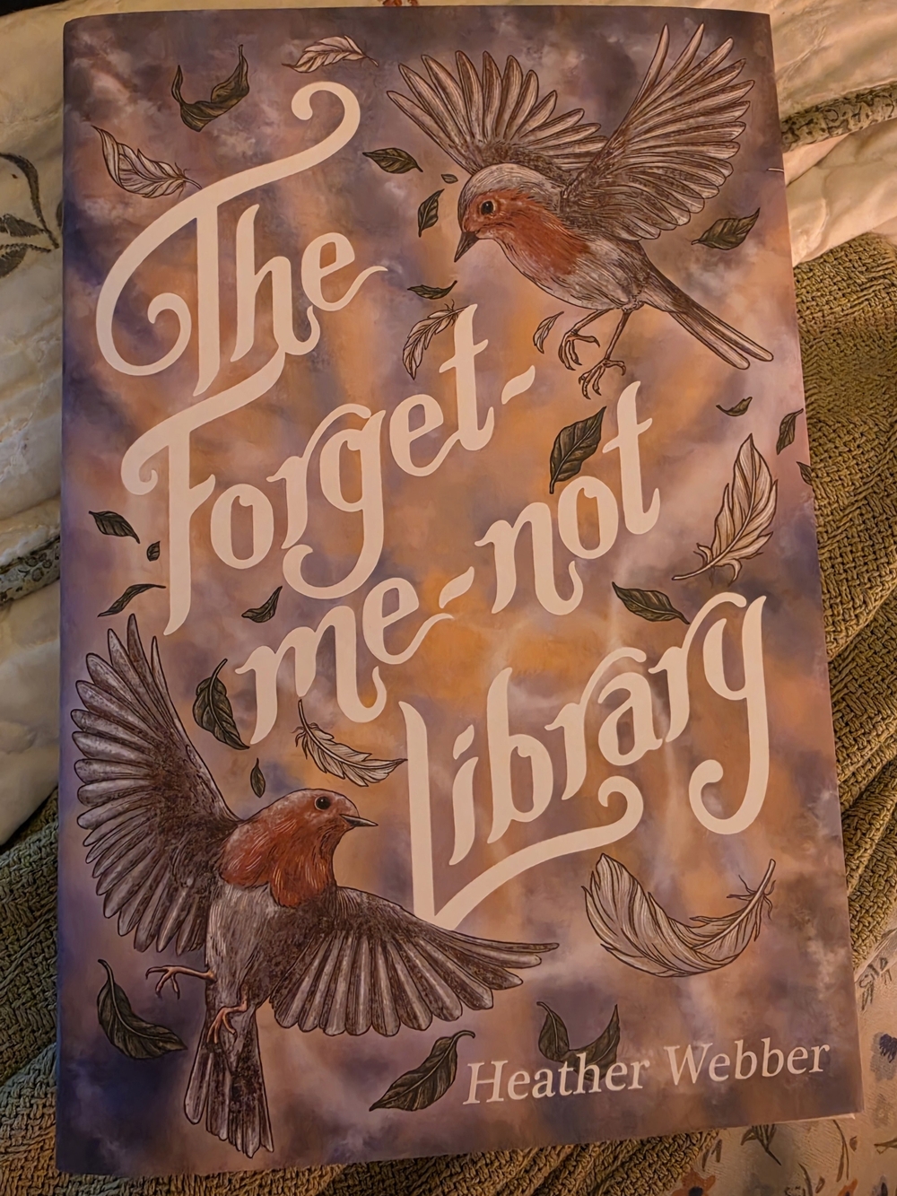The Forget-Me-Not Library By Heather Webber - Owlcrate Advent Calendar 2025 Book